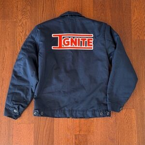 Vintage Red-Kap Mechanic Jacket with Ignite Patch size S